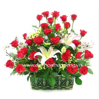 Hoa Giỏ Lẵng 040