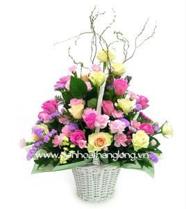 Hoa Giỏ Lẵng 006