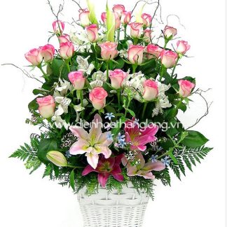 Hoa Giỏ Lẵng 008