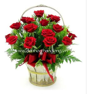 Hoa Giỏ Lẵng 014