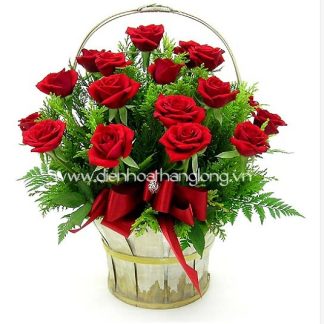 Hoa Giỏ Lẵng 014