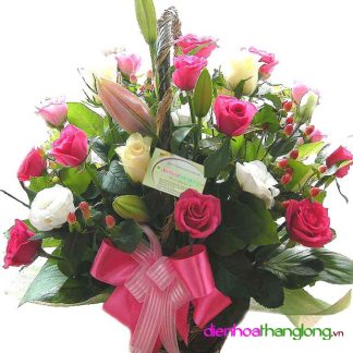 Hoa Giỏ Lẵng 024