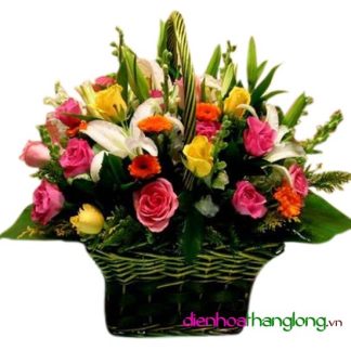 Hoa Giỏ Lẵng 032
