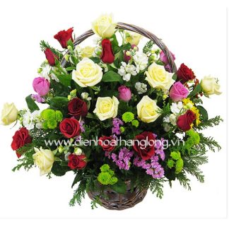Hoa Giỏ Lẵng 033